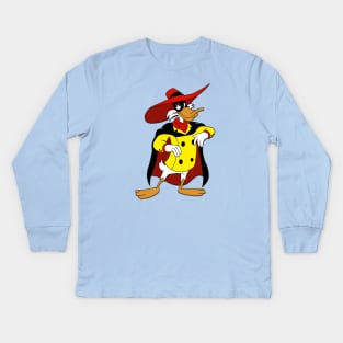 Negaduck Kids Long Sleeve T-Shirt